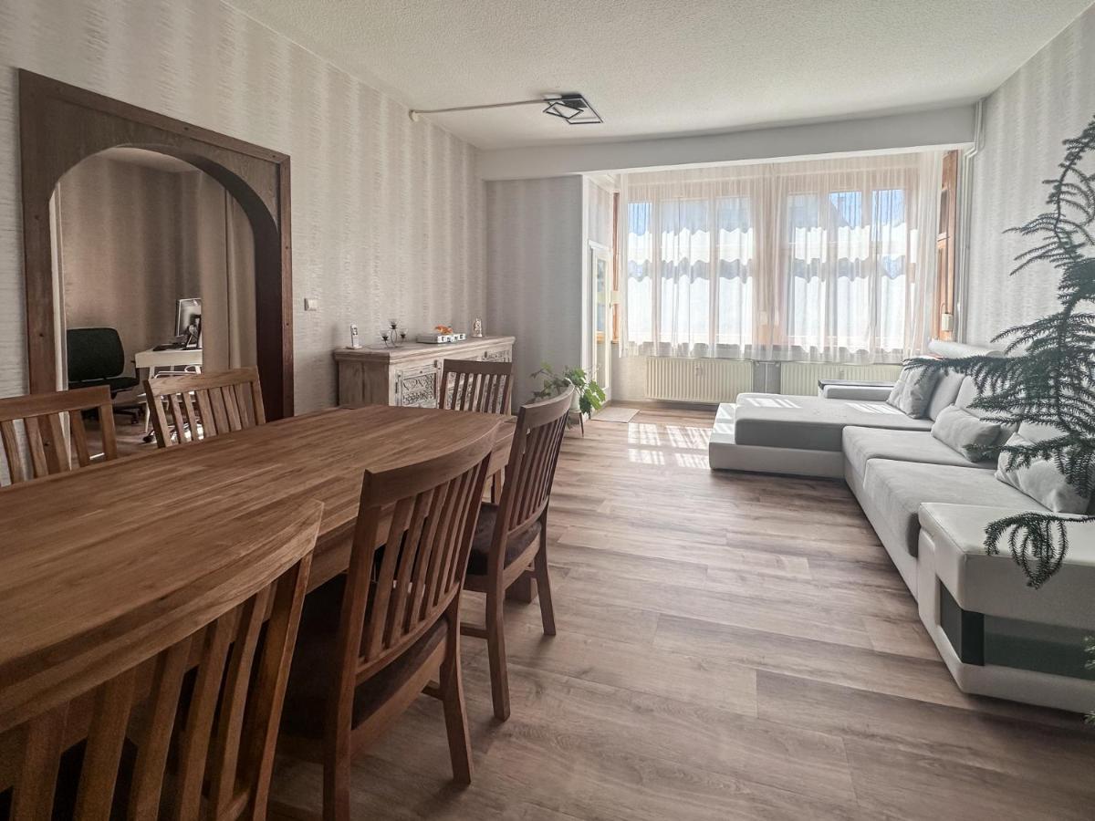 Schoene Altbauwohnung Mit Grosser Sonnenterrasse Rudolstadt Dış mekan fotoğraf